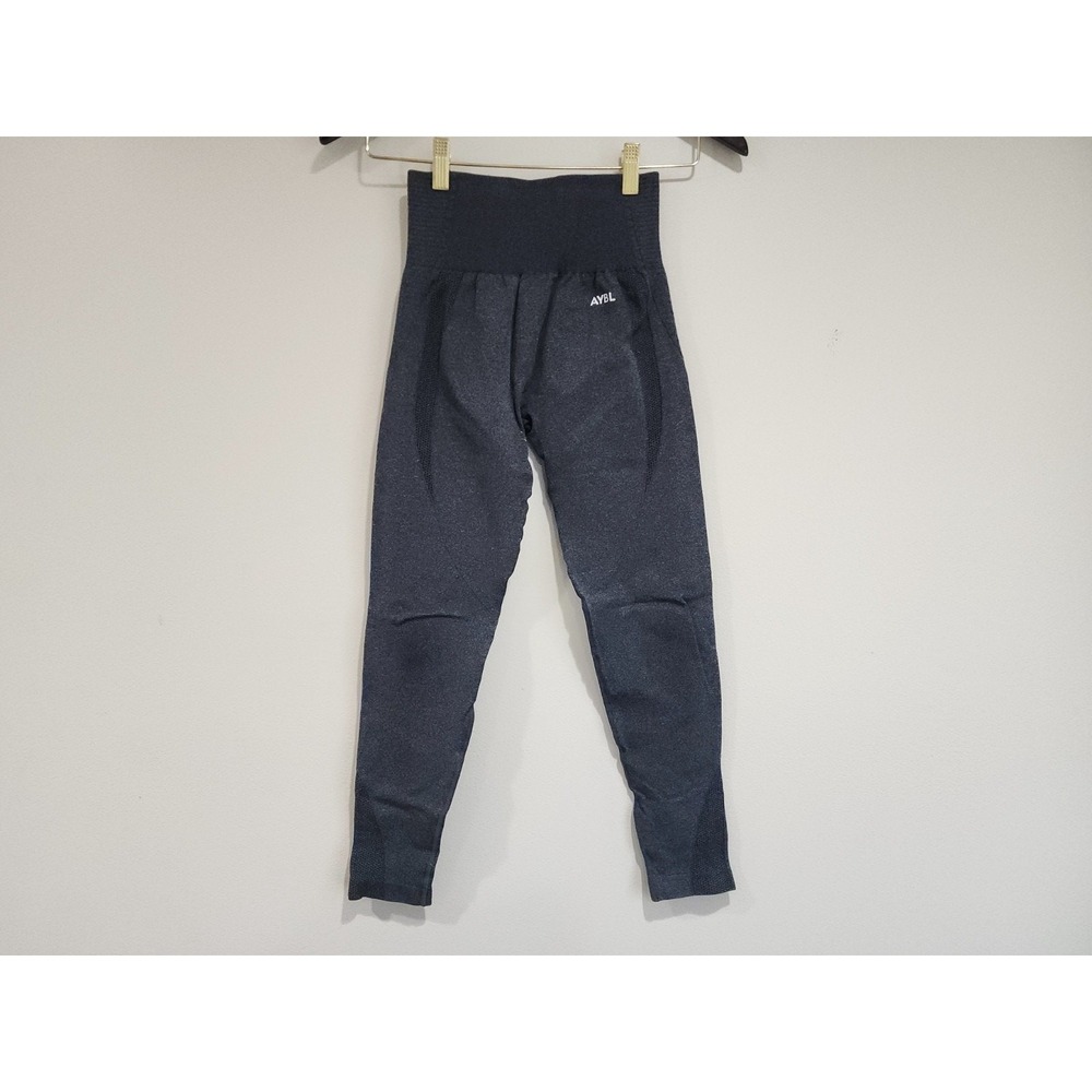 AYBL Balance V2 Seamless Leggings Womens Small Charcoal Marl Yoga Athleisure